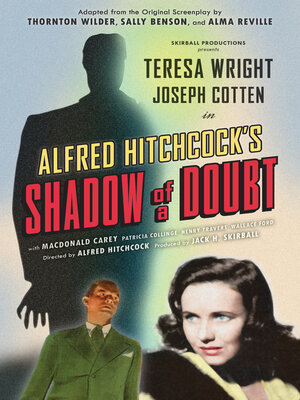 cover image of Shadow of a Doubt (Adapted from the Original 1943 Screenplay)